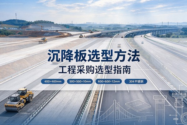 乡城沉降板选择方法