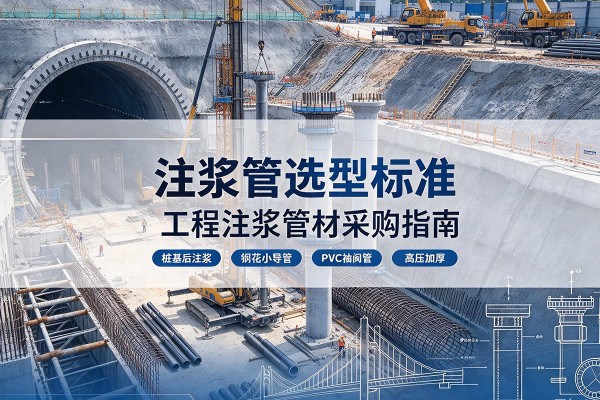 乡城注浆管选型标准
