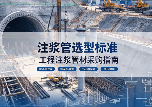 乡城注浆管选型标准